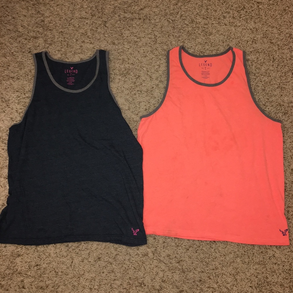 Two American Eagle Tanktops